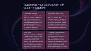 IPTV in USA: Unleash Cutting-Edge Streaming Now!